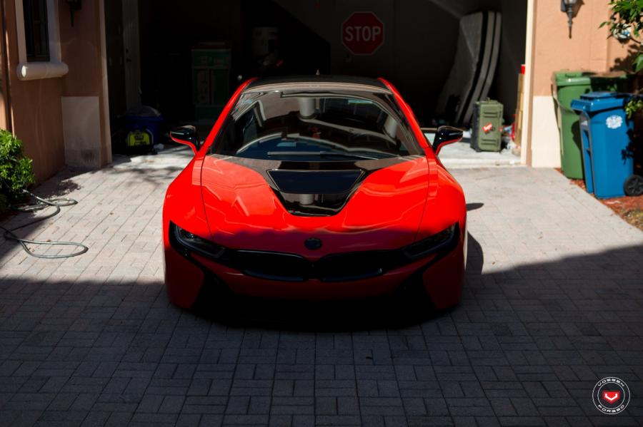  BMW i8 on Vossen Wheels (LC-108T) 2017 года  (фото 29 из 68)